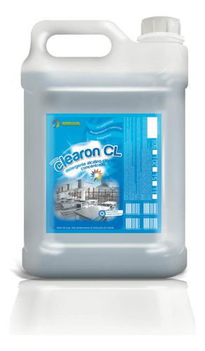 Detergente Alcalino Clorado Concetrado Clearon 5lt Sevengel