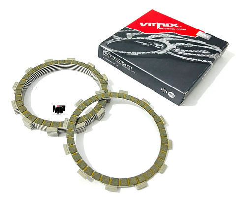 Kit Discos Clutch Akt Adventure 250 - Vitrix