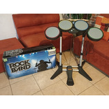 Batería Rock Band Xbox 360. Completa, Con Caja Original 