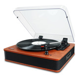 Vosterio Player Turntable Con Altavoces Para Discos De Vinil