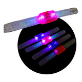 Pulseras Audioritmicas Led Sensoriales Cotillon Luminoso X5
