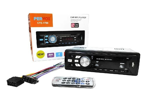 Radio De Auto 1 Din Bluetooth Usb Mp3 Microsd Aux Fm 213249