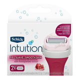 Cartuchos Para Máquina De Afeitar Schick Intuition 2 Cartuchos