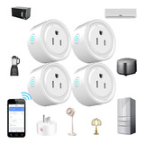 Enchufe Inteligente Wifi Cozylife App Alexa Google Home 4pcs