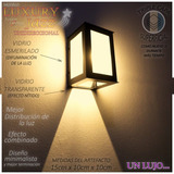 Aplique Pared Exterior Unidireccional Farol Jardin Apto Led