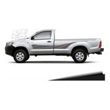 Calcomania Toyota Hilux Cabina Simple Srv Sr 4x4 4x2