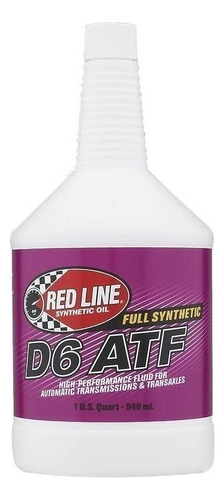 Red Line 30704 D6 Automatic Transmission Fluid - 1 Cuarto