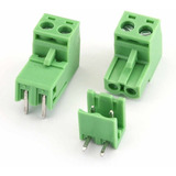  Kit De 5 Conector Bornera 2 Pines Desmontable Enchufable