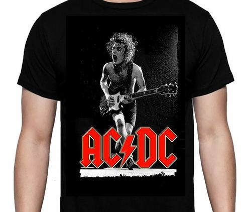 Acdc - Angus Jones - Polera Musica - Cyco Records