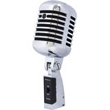 Micrófono Vocal Diseño Antiguo Carcasa Metalica Proel Dm55v2