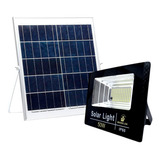 Reflector Lampara Solar Led 50w Para Alumbrado Exterior Ip66