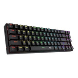 Teclado Mecánico Gamer Redragon Deimos K599 Rgb Switch Red