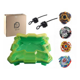 Set Estadio 4 Beyblade Burst 2 Lanzadores Spryzen Valtryek 