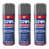 03 Pecas Limpa Contato Eletrico Spray P/ Eletronicos Car80