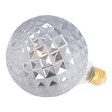 Bombilla Retro Vintage De Cristal Gris Ahumado Led G125