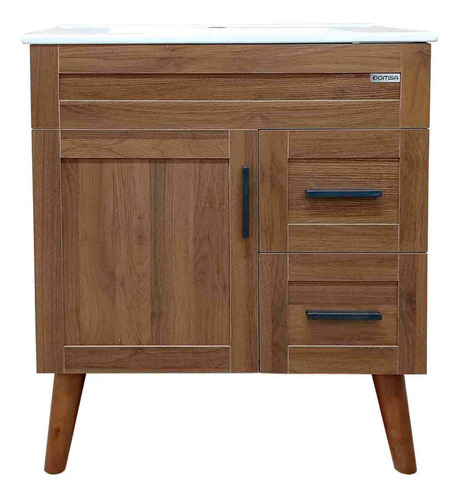 Mueble Vanitorio Elegance Nogal 70x47x80cm