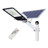 Lampara Solar 100w Led Alumbrado Publico Incluye Soporte