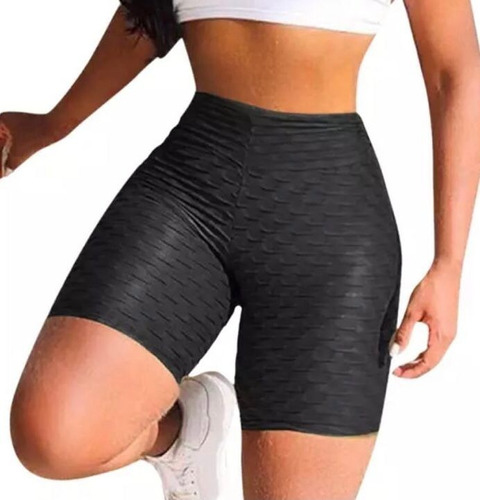 Short Licra Deportiva Gym Levanta Pompa Anticelulitis  Am7