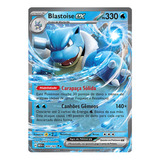 Carta Pokémon Blastoise Ex Coleção Especial 151