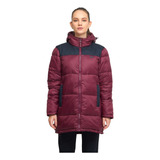 Parka Mujer Weinbrenner Portland Vino - Negro