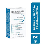 Bioderma Atoderm Barra Limpiadora Suave Anti-bacterial, 150g