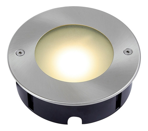 Lampara Empotrado En Piso Satin 9w Luz Suave Cálida Hled-961