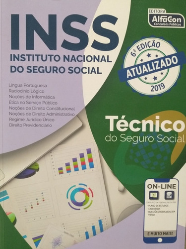 Apostila Técnico Do Seguro Social Inss 2019 - Alfacon