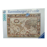 Ravensburger Puzzle 2000 Piezas Mapa Antiguo Mundial 