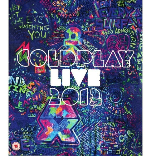 Blu-ray + Cd Coldplay Live 2012 - Original & Lacrado