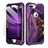 Funda Para iPhone 8 Plus iPhone 7 Plus Morado 3 Capas A Prue