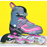 Patines En Linea Roller H D Mujer Ajustables Envio Gratis  