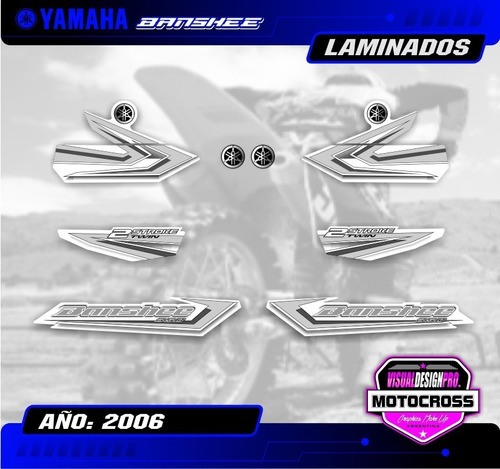 Kit Calcos - Gráfica Yamaha Banshee  - 2007/2008/2009