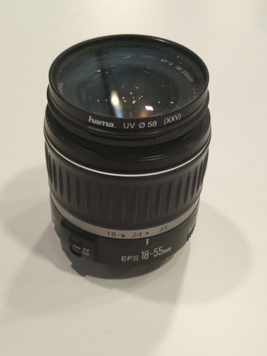 Canon Zoom Ef-s   18 -55 Mm 1:3,5-5.6 Ii  Diam 58 Mm