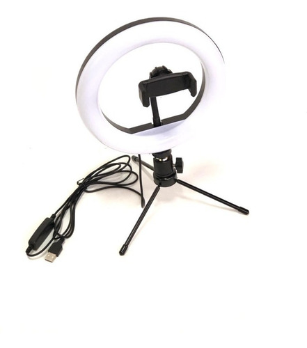 Kit Profissional Ring Light Pequeno Bicolor 60w Tripe Cl