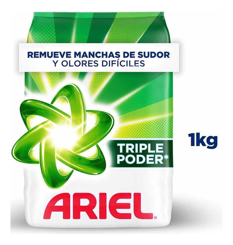 Detergente Ariel Polvo 1 Kilo - Kg a $14240