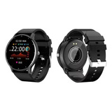 Relógio Masculino Feminino Smartwatch Redondo 2024 Preto