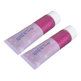 Gel Elder Face Glitter, 2 Peças, Corpo, Moda Multiuso