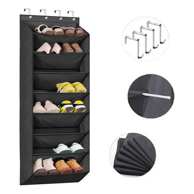Organizador Pared Para Colgar Porta Zapatos Con 24 Color Fix