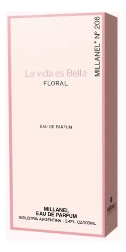 Perfume Millanel Alternativo N° 206 La Vida Es Bella Floral