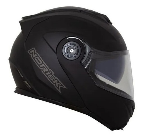 Capacete Norisk Ff345 Route Monocolor Preto Fosco