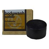 Shampoo Corporal Solido Exfoliante Miel Y Carbon Activado 