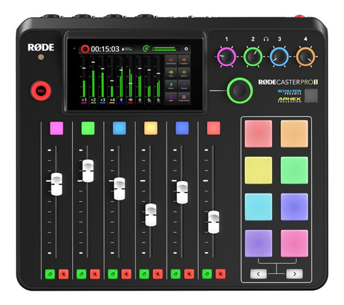 Consola Digital Estudio Podcast Rode Rodecaster Pro2