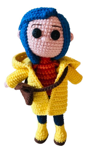 Coraline Amigurumi Muñeca Tejida Coraline La Puerta Secreta