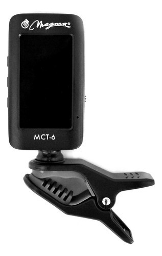 Afinador Magma Cromático Clip Micrófono Mct-6 Guitarra Bajo