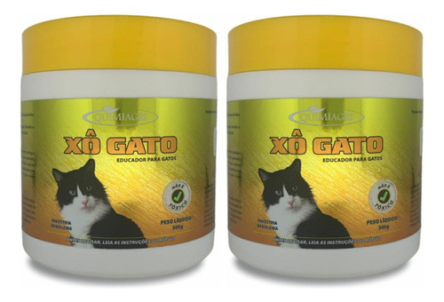 Produto Para Afastar Gatos Miando Granulado Xo Gato 2x300g