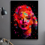 Cuadro Decorativo Marilyn Monroe Actriz Abstracto 60x90