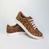 Zapatilla Stan Baja Stalla&co Animal Print Clásico Mujer