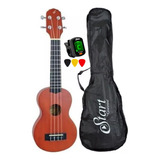 Kit Ukulele Giannini Barato Soprano Para Iniciante Acustico