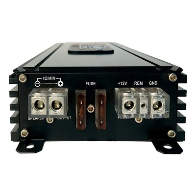 Súper Amplificador Nano 2000 Watts Eleven Audio 2000.1-1 Ch Color Negro | Envío gratis