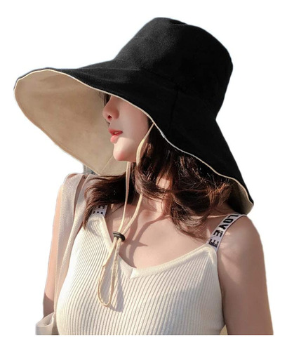 Newkibou Sombrero De Sol Para Mujer De Ala Ancha Upf 50+ De 